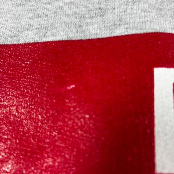 Hatch Men’s Pops Fleece Crewneck Pullover Sweatshirt Size Medium Gray - Picture 3 of 8